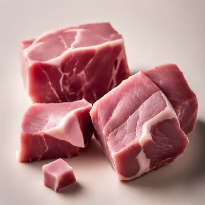 Veal shoulder, cut into 4 cm cubes for stewing