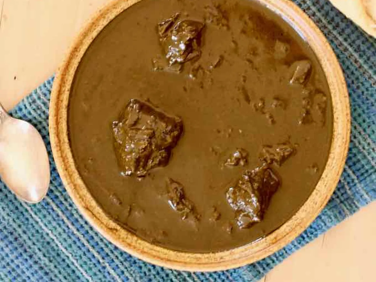 Mloukhia tunisienne au bœuf